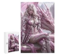 Puzzles pour Adultes 1000 PCS Dragon Rider Fantasy Artwork -2 Puzzle pour Adolescents Assemblage De Motifs Interaction Parent-Enfant Jeu Au Design Attrayant 1000 PCS