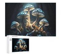 Puzzles pour Adultes 1000 PCS Enchanted Mushroom Grove -1 Puzzles pour Adolescents, Jeux De Réflexion, Décoration Murale, Cadeaux De Noël Et d'anniversaire 1000 PCS