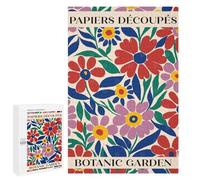 Puzzles pour Adultes 1000 PCS Floral Pattern Design Puzzles pour Adultes Analyse Et Logique Entraînez Votre Cerveau Et Vos Mains Jeu Intellectuel