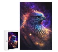 Puzzles pour Adultes 1000 PCS Galactic Eagle Art Print Puzzle pour Adolescents Assemblage De Motifs Interaction Parent-Enfant Jeu Au Design Attrayant 1000 PCS