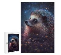 Puzzles pour Adultes 1000 PCS Galactic Hedgehog Art Print Puzzles pour Adultes Analyse Et Logique Entraînez Votre Cerveau Et Vos Mains Jeu Intellectuel