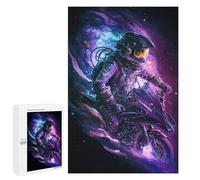 Puzzles pour Adultes 1000 PCS Galactic Motorcycle Adventure -2 Puzzles pour Adolescents - Anti-Stress - Défi Éducatif - Cadeaux De Noël Et d'anniversaire 1000 PCS