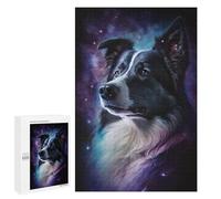 Puzzles pour Adultes 1000 PCS Galactic Pup Portrait -5 Puzzles pour Adolescents - Anti-Stress - Défi Éducatif - Cadeaux De Noël Et d'anniversaire 1000 PCS