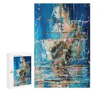 Puzzles pour Adultes 1000 PCS Ghost Ship Puzzles pour Adultes Analyse Et Logique Entraînez Votre Cerveau Et Vos Mains Jeu Intellectuel