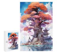 Puzzles pour Adultes 1000 PCS Mystical Big Tree Puzzle pour Adultes Jeux Relaxants Cadeau d'anniversaire pour Les Amateurs De Jeux 1000 PCS