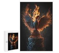 Puzzles pour Adultes 1000 PCS Phoenix Bird Portrait Puzzle pour Adultes - Jeux Relaxants - Difficulté : Difficile - Cadeaux pour Les Amis Et La Famille 1000 PCS