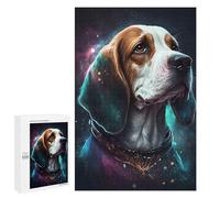 Puzzles pour Adultes 1000 PCS Puzzles Beagle Dog Puzzle pour Adultes - Décoration Murale - Idéal pour Les Parents Et Les Enfants 1000 PCS
