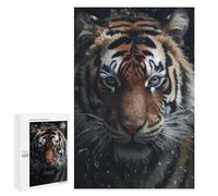 Puzzles pour Adultes 1000 PCS Puzzles Cute Wet Tiger Puzzles pour Adultes - Décoration Murale - Difficile - Stimule Le Cerveau 1000 PCS
