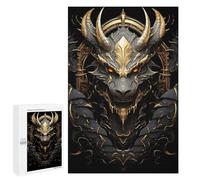 Puzzles pour Adultes 1000 PCS Puzzles Devil Golden King Dragon Jeu De Puzzle Casse-tête Une Œuvre d'art Cadeaux d'anniversaire Et Cadeaux Uniques 1000 PCS