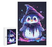 Puzzles pour Adultes 1000 PCS Puzzles Magical Penguin Wizard Puzzles pour Adolescents Jeu Pratique Course De Vitesse Interaction Parent-Enfant 1000 PCS