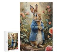 Puzzles pour Adultes 1000 PCS Puzzles Peter Rabbit in A Garden Puzzle pour Adultes - Décoration Murale - Idéal pour Les Parents Et Les Enfants 1000 PCS