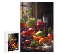 Puzzles pour Adultes 1000 PCS Puzzles Vintage Kitchen Puzzles pour Adultes - Décoration Murale - Difficile - Stimule Le Cerveau 1000 PCS