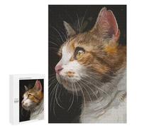 Puzzles pour Adultes 1000 PCS Puzzles Vintage Vector Cat Puzzles pour Adultes - Décoration Murale - Difficile - Stimule Le Cerveau 1000 PCS