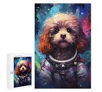 Puzzles pour Adultes 1000 PCS Space Poodle Adventure -5 Puzzle pour Adolescents Assemblage De Motifs Interaction Parent-Enfant Jeu Au Design Attrayant 1000 PCS