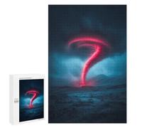 Puzzles pour Adultes 1000 PCS Tornado Warning Nature's Fury Unleashed! Puzzles pour Adolescents - Anti-Stress - Défi Éducatif - Cadeaux De Noël Et d'anniversaire 1000 PCS
