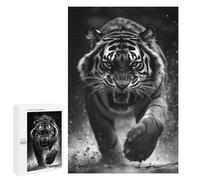 Puzzles pour Adultes 1000 PCS Wild Tiger Roar -1 Puzzles pour Adolescents - Anti-Stress - Défi Éducatif - Cadeaux De Noël Et d'anniversaire 1000 PCS