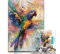 Puzzles pour Adultes 1000 perroquets fantastiques, Aidez Le Cerveau à exercer des Jouets addictifs pour cultiver la Patience, décoration Parfaite (75x50cm)