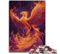 Puzzles pour Adultes 1000 Phénix mystérieux pour Les 14 Ans et Plus Jeux éducatifs pour Adultes et Adolescents Illustration Cadeau 50x75cm