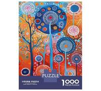 Puzzles pour Adultes 1000 Pièces Abstract Art Painting for Sale-2 Puzzle pour Adolescents, Améliore La Mémoire, Stimulant À Compléter, Jeu Amusant pour Toute La Famille 52x38cm/1000pcs