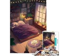 Puzzles pour Adultes 1000 pièces activités Amusantes pour Les dimanches tranquilles à la Maison décoration Artistique Jeux éducatifs pour Les 14 Ans et Plus Puzzle proposé (38x52cm)