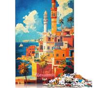 Puzzles pour Adultes 1000 pièces, Affiche d'art d'Alexandrie, Jeu Stimulant (38 x 26 cm)