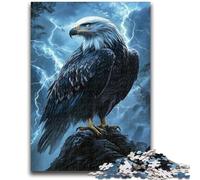Puzzles pour Adultes 1000 pièces Aigle 1000 pièces pour Adultes, décoration Murale Artistique et idée Cadeau d'anniversaire pour Amis, Bureau à Domicile 50x75cm