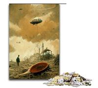 Puzzles pour Adultes 1000 pièces Alien Fallout Jigsaw Puzzle Maison Jeux éducatifs Jouets DIY Excellent Cadeau pour Les Jeux 75x50cm