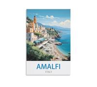 Puzzles pour Adultes - 1000 pièces - Amalfi, Italie - Jeu éducatif - 38 x 26 cm