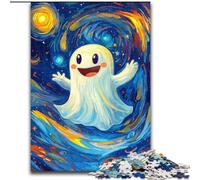 Puzzles pour Adultes 1000 pièces Âme sous Le Ciel Nocturne, Aide Le Cerveau à exercer des Jouets addictifs pour cultiver la Patience et améliorer la mémoire (Taille 50x75cm)