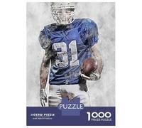 Puzzles pour Adultes 1000 Pièces American Football Puzzle Adulte Jeu Manuel Assemblage De Motifs Difficile À Compléter 52x38cm/1000pcs