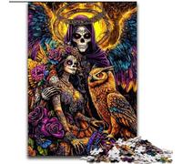 Puzzles pour Adultes 1000 pièces Angry Birds, Un Casse-tête Stimulant pour Les Adolescents, Parfait pour la décoration intérieure ou comme Cadeau 50x75cm