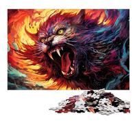 Puzzles pour Adultes 1000 pièces Animaux de l'Antiquité Puzzle découpé avec précision Bon Cadeau 1000 pièces (38 x 26 cm)