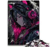 Puzzles pour Adultes 1000 pièces Anime Catwoman Jeux éducatifs Jeu éducatif pour Anniversaire, Noël pour et 14 Ans 50x75cm