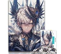 Puzzles pour Adultes 1000 pièces Anime Devil Boy, Jeux Amusants, idéal comme Cadeau pour Toute la Famille pour Les Enfants de 14 Ans et Plus 38x26cm