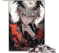Puzzles pour Adultes 1000 pièces Anime Devil Boy, Jouets éducatifs, Jeux Anti-Stress, décoration d'intérieur Unique et Cadeaux (Taille 50x75cm)