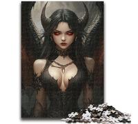 Puzzles pour Adultes 1000 pièces Anime Dragon Girl pour Les 14 Ans et Plus Cadeaux intéressants pour la réduction du Stress pour Les Amis et la Famille 50x75cm
