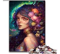 Puzzles pour Adultes 1000 pièces Anime Girl en Bois, décoration Parfaite pour la Maison ou Le Bureau, Cadeau de Noël idéal 50x75cm pour Un Jeu interactif en Famille