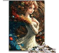 Puzzles pour Adultes 1000 pièces Anime Girl, Jouet éducatif et décompressant, idéal comme Cadeau pour Toute la Famille (Taille 50x75cm)