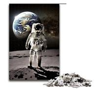 Puzzles pour Adultes 1000 pièces Apollo Earth Portrait Jigsaw Puzzle Home Jeux éducatifs Jouets DIY Excellent Cadeau pour Les Jeux 75x50cm