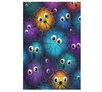 Puzzles pour Adultes 1000 Pièces Araignée Pattern Puzzles pour Adultes Et Enfants Puzzles en Bois Excellent Cadeau pour Les Adultes （78×53cm）