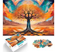Puzzles pour Adultes 1000 pièces Arbre SURRÉALISTE Abstrait Jouet éducatif intellectuel décompressant Super Cadeau 75x50cm