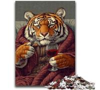 Puzzles pour Adultes 1000 pièces Art Alpaga Jeux éducatifs Jouets DIY Idéal comme Cadeau pour Toute la Famille 38x26cm