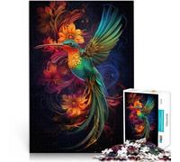 Puzzles pour Adultes 1000 pièces Art Colibri défi éducatif 26x38cm Jeu Stimulant et Jeu Familial pour Adolescents à partir de 14 Ans