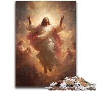 Puzzles pour Adultes 1000 pièces Art de Jésus, Puzzles éducatifs pour Adultes, idéal comme Cadeau pour Toute la Famille (75x50cm)