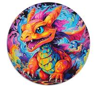 Puzzles pour Adultes 1000 pièces Art Dragon Baby Puzzles stimulants Développe la Coordination œil-Main, Parfait pour Les Cadeaux d'anniversaire (67,5 x 67,5 cm)