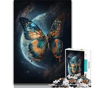 Puzzles pour Adultes 1000 pièces Art Dream Butterfly Teenager Jigsaw, Staycation Kill Time avec des pièces de Formes aléatoires entièrement emboîtables (Taille 38x26cm)