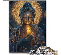 Puzzles pour Adultes 1000 pièces, Art du Bouddha, Jouet éducatif et décompressant, idéal comme Cadeau pour Toute la Famille (Taille 50x75cm)