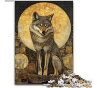 Puzzles pour Adultes 1000 pièces Art du Loup, Jeux, Jouets, Cadeaux d'anniversaire Uniques pour Les Enfants de 14 Ans et Plus (Taille 50x75cm)