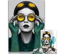 Puzzles pour Adultes 1000 pièces Art Humain, Aidez Le Cerveau à exercer des Jouets addictifs pour cultiver la Patience Décoration Parfaite 75x50cm