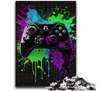 Puzzles pour Adultes 1000 pièces Art Neon, Jeu Difficile à compléter, mais Amusant et Humoristique, Anniversaires et Cadeaux Uniques 50x75cm
